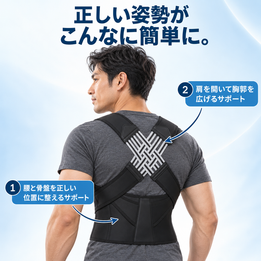 姿勢矯正ベルト